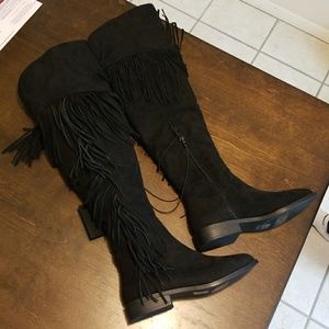 Womans knee high boots